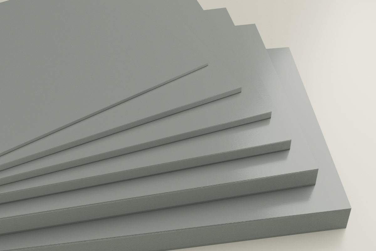 Lastra PVC Bianco 1000x495x15 Mm - Pannello Compatto Per Edilizia E Fai Lastra PVC Bianco 1000x495x15 Mm - Pannello Compatto Per Edilizia E Fai